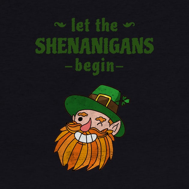 Let the Shenanigans begin, Irish Leprechaun, St Patrick Luck by EquilibriumArt